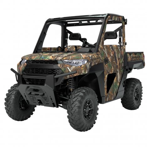 Polaris Zip Window Door - Front - Canvas - Camo Item # 2882903 